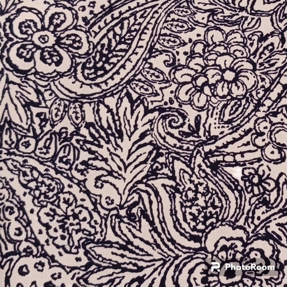 Talbots Perfect Crop Pants Paisley Floral - Picture 5 of 10